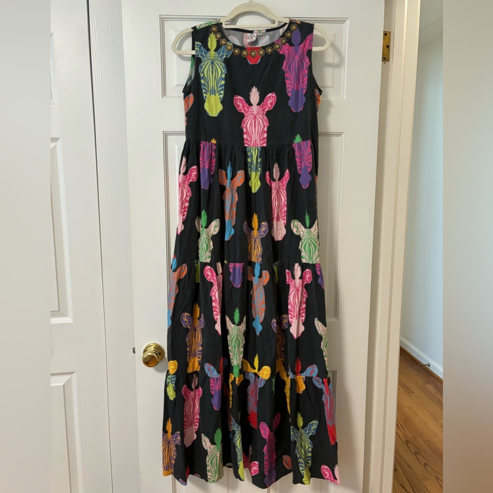 Sheridan French Zebra Maxi Dress